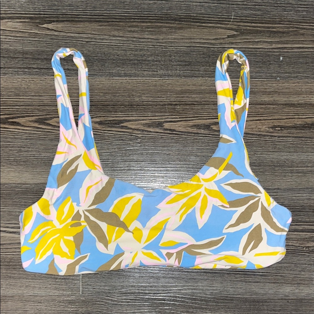 Volcom Floral Bikini Top
